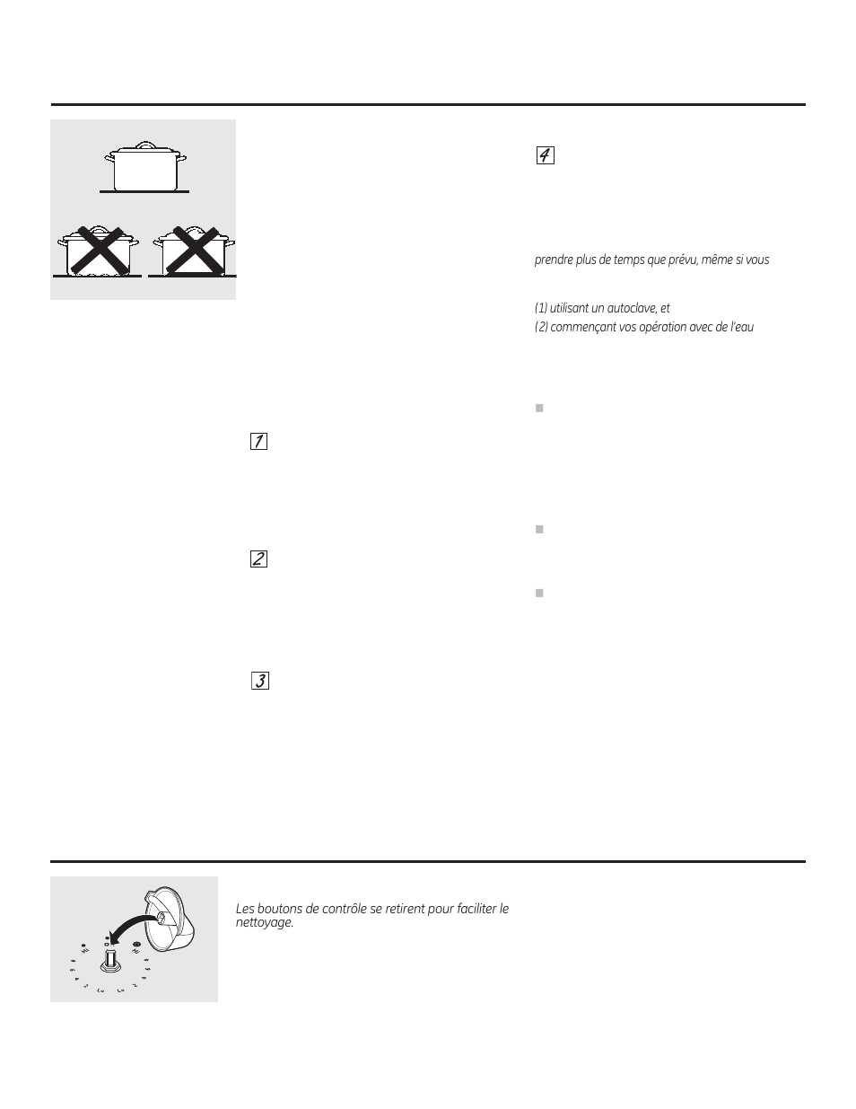 Entretien et nettoyage de la table de cuisson | GE JP256BMBB User Manual | Page 33 / 72
