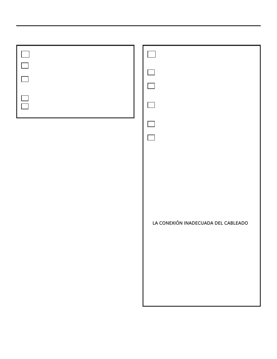 Instrucciones de instalación, Listas de verificación, Advertencia | GE JP256BMBB User Manual | Page 68 / 72