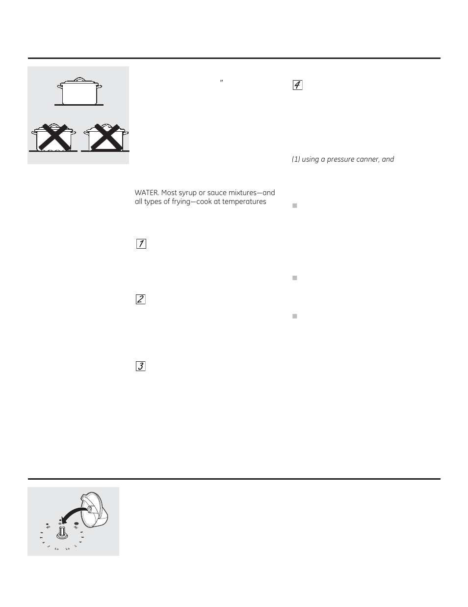 Care and cleaning of the cooktop | GE JP256BMBB User Manual | Page 9 / 72