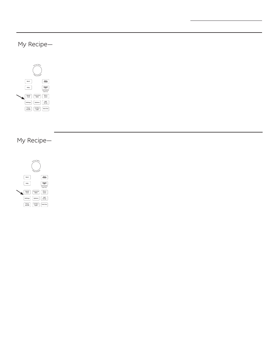 Speedcooking, 0\5hflsh³ to adjust or change, 0\5hflsh³ to delete | Turn the dial to select delete, Advantium oven | GE PSA9120DFWW User Manual | Page 19 / 80