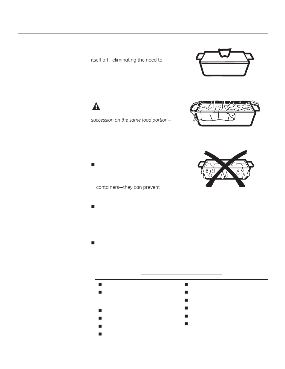 Warning, Fire risk | GE PSA9120DFWW User Manual | Page 27 / 80