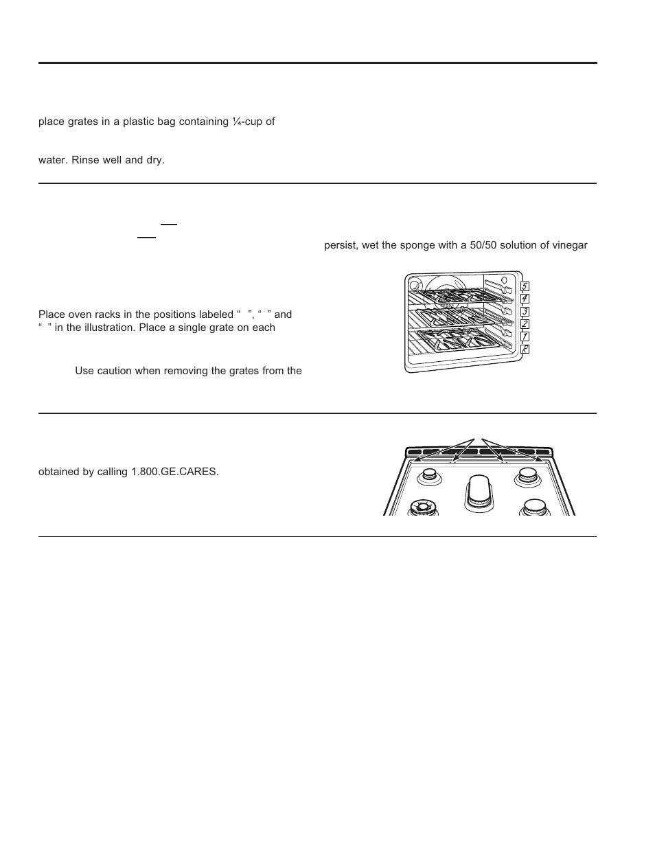 Care and cle aning, Cleaning the cooktop (cont.), Cleaning the cook top | GE C2S985SETSS User Manual | Page 25 / 64