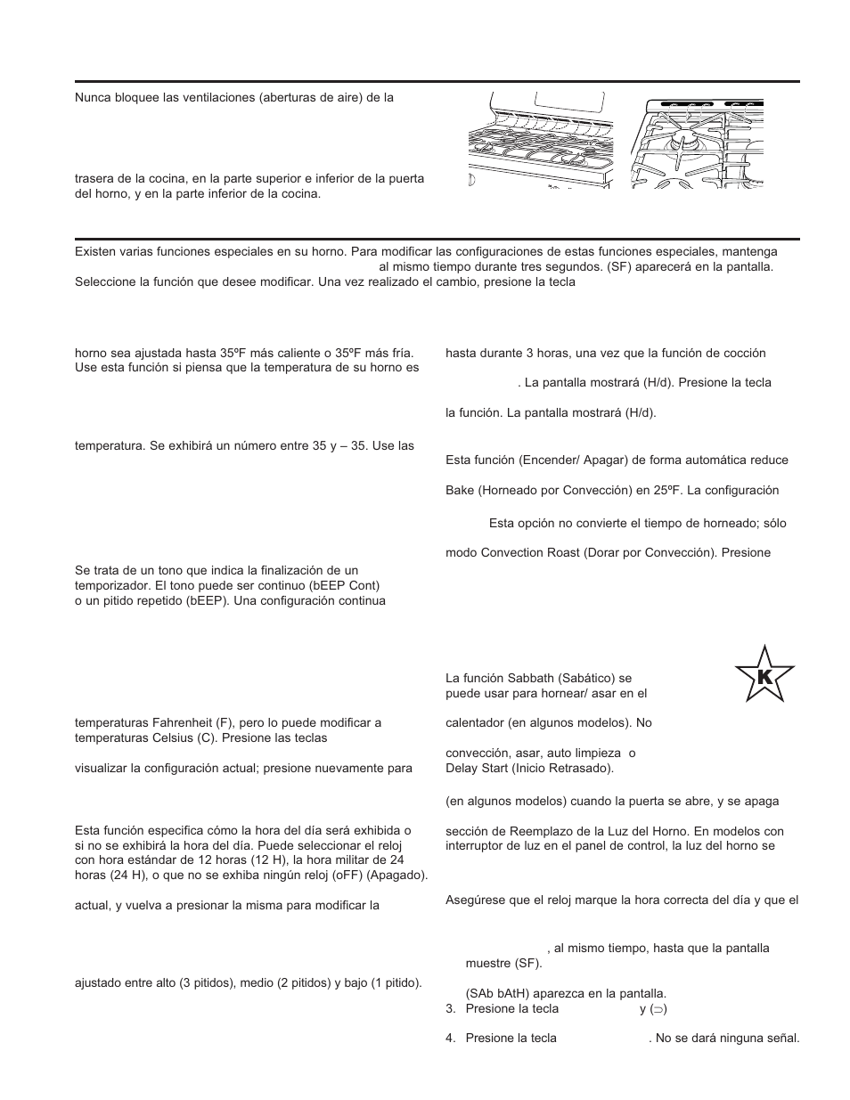 Uso del horno: horno | GE C2S985SETSS User Manual | Page 46 / 64