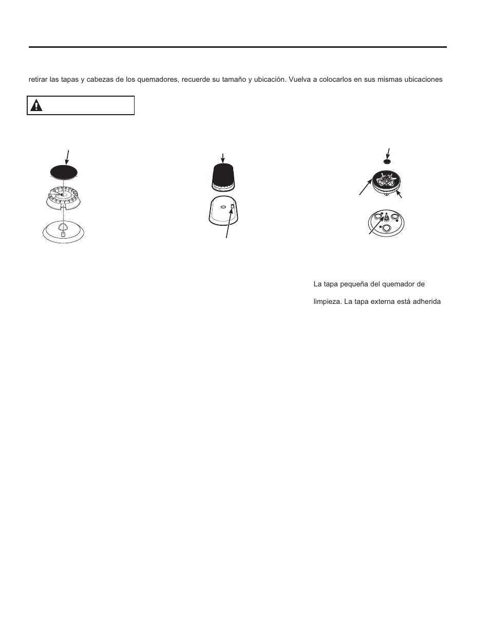 Cuid ado y limpieza, Limpieza de la placa de cocción, Precaución | GE C2S985SETSS User Manual | Page 55 / 64