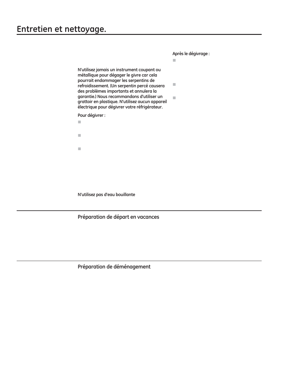 Qwuhwlhqhwqhwwr\djh | GE GML04GAEBS User Manual | Page 18 / 40