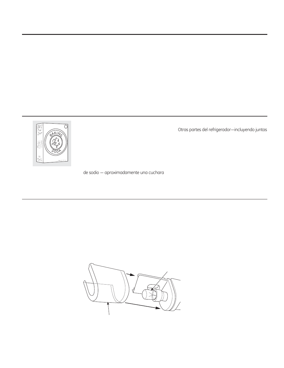 Cuidado y limpieza del refrigerador | GE GML04GAEBS User Manual | Page 29 / 40