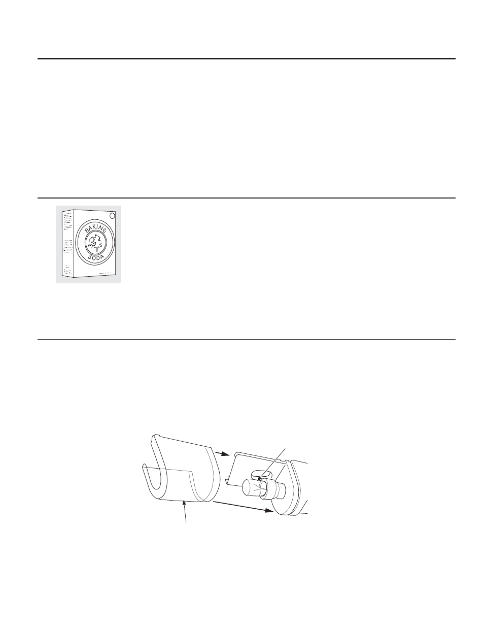 Care and cleaning of the refrigerator | GE GML04GAEBS User Manual | Page 5 / 40