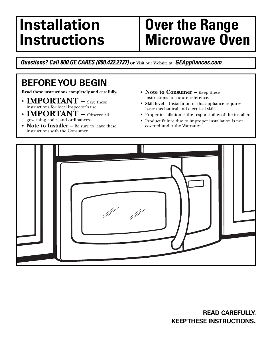 GE JVM6175DFWW User Manual | 48 pages