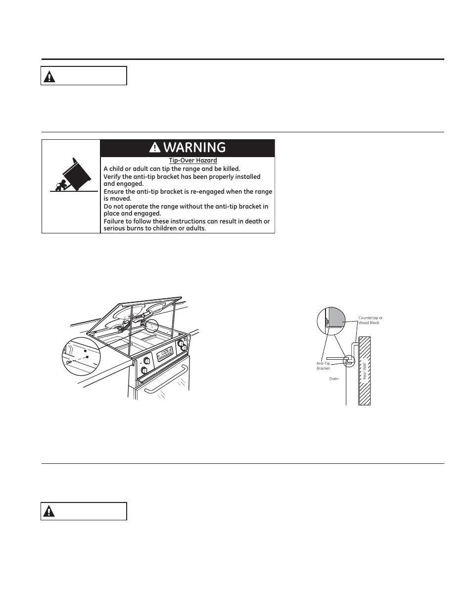 Safe ty informa tion, Save these instructions, Warning | GE JM250DFBB User Manual | Page 2 / 40