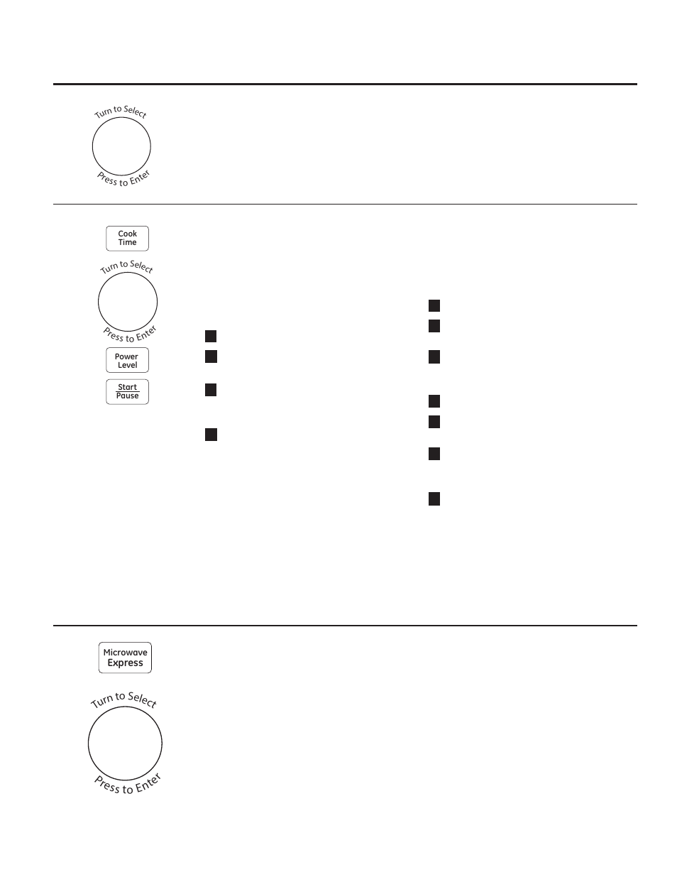 About the time and auto microwave features | GE PVM9179DFBB User Manual | Page 11 / 76