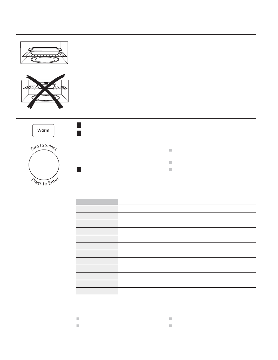 About the warming feature | GE PVM9179DFBB User Manual | Page 22 / 76