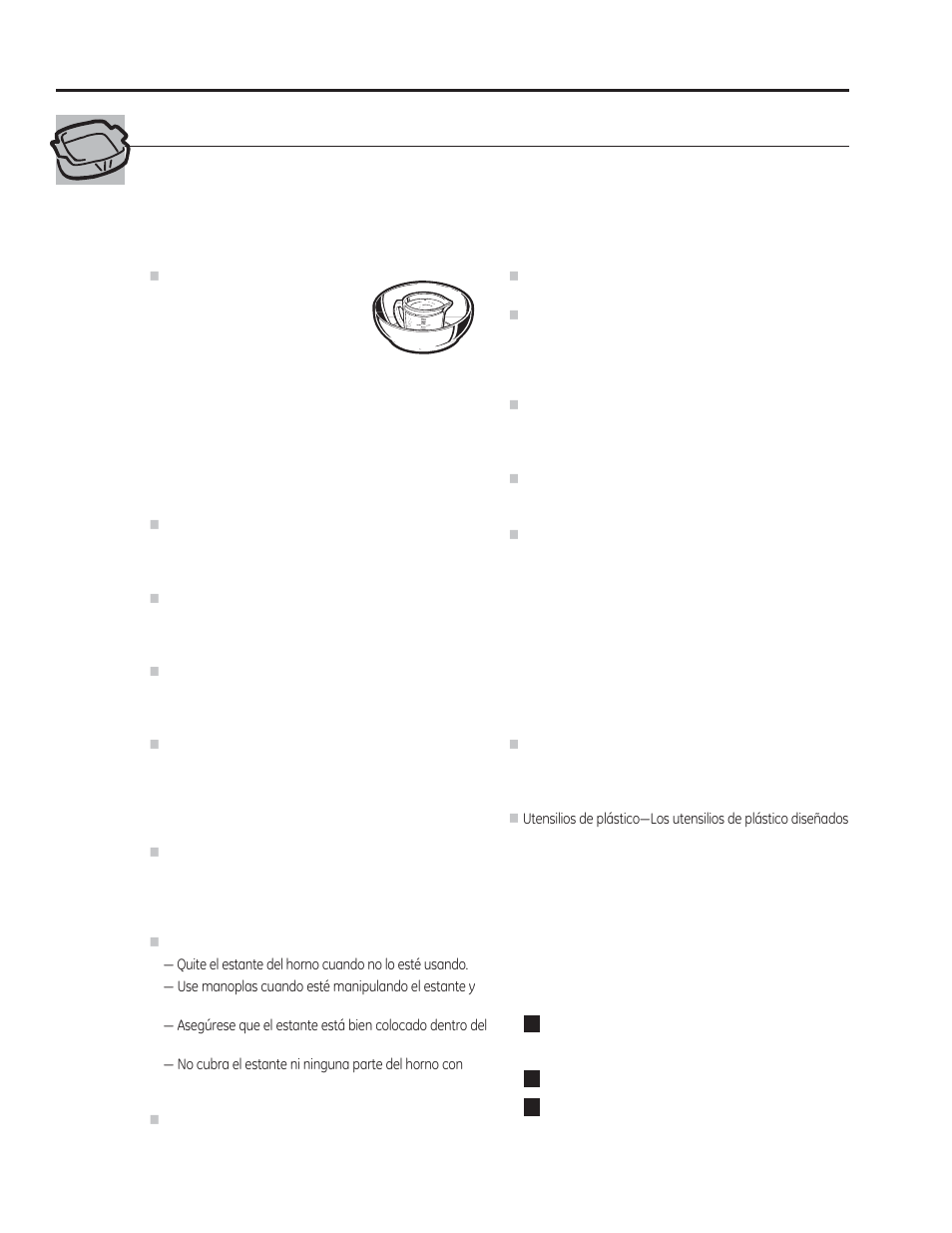 Utensilios de cocina para microondas, Guarde estas instrucciones | GE PVM9179DFBB User Manual | Page 41 / 76