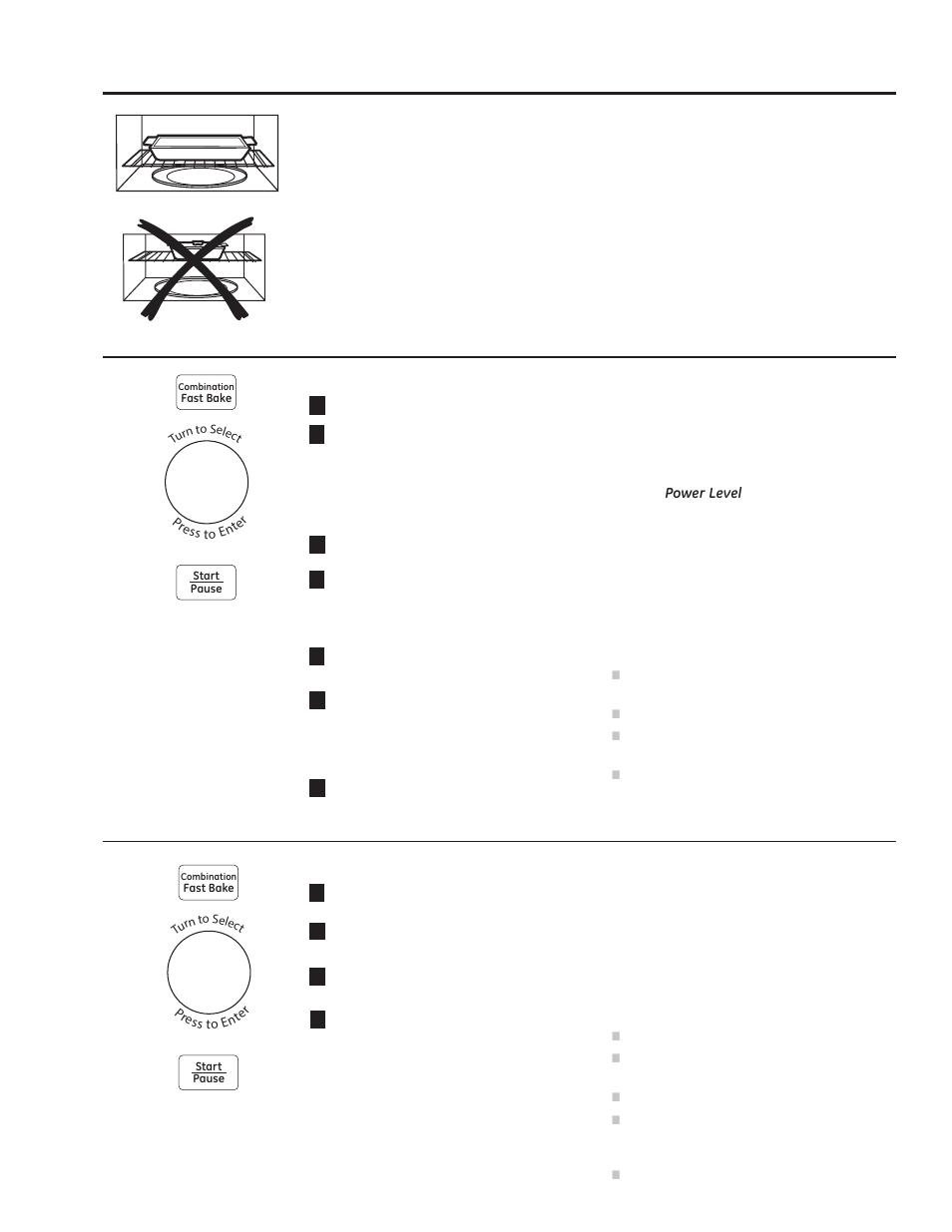Función de horneado rápido | GE PVM9179DFBB User Manual | Page 58 / 76