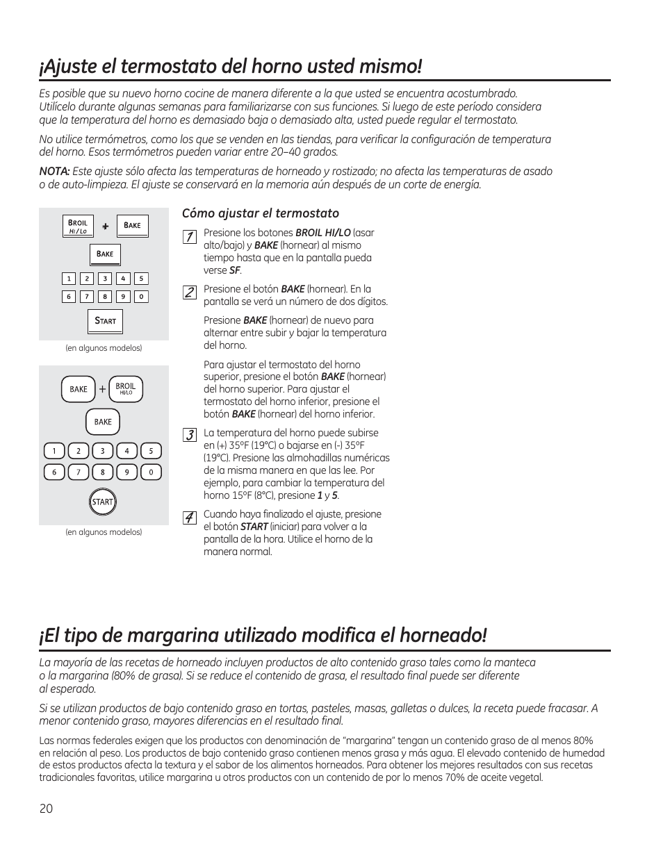 Ajuste el termostato del horno usted mismo, Шнниш, Ннннш | Oselelq, Иошии, Cómo ajustar el termostato | GE CS975SDSS User Manual | Page 76 / 112
