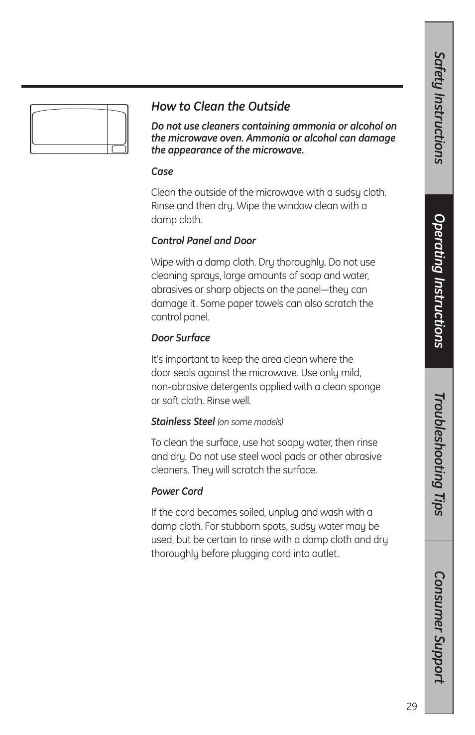 GE JES2051DNBB User Manual | Page 29 / 36