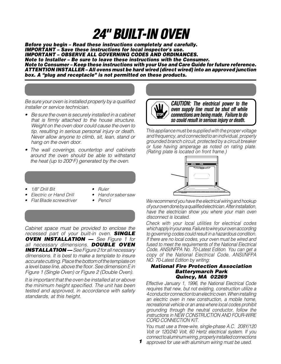 GE JRP28BJBB User Manual | 4 pages