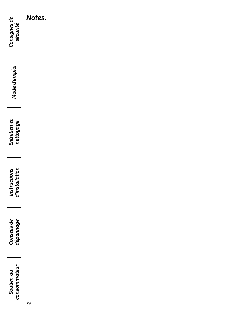 GE PCR06WATSS User Manual | Page 36 / 64