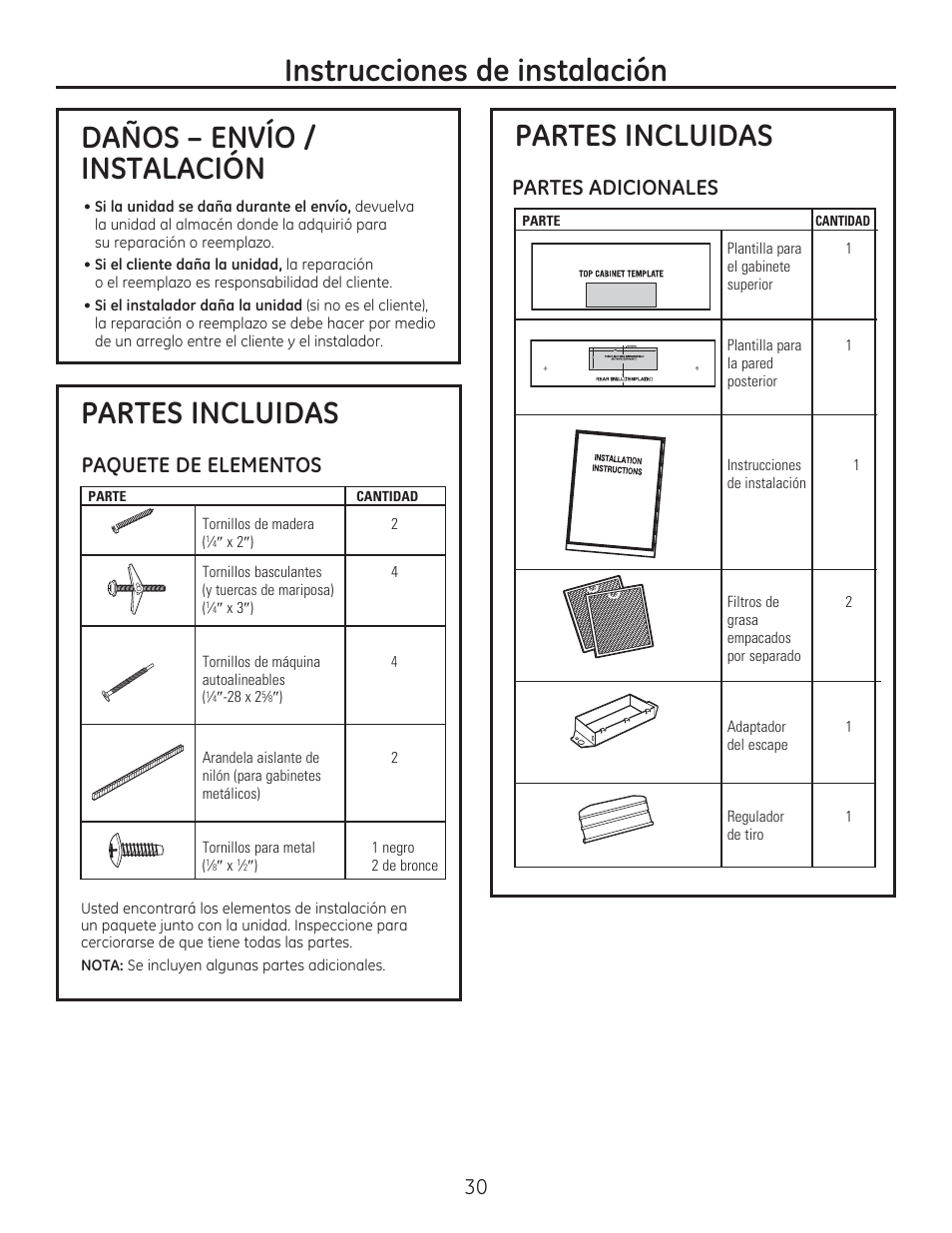 GE CSA1201RSS User Manual | Page 30 / 48