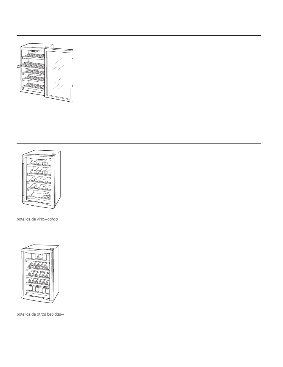 Sobre el espacio interior | GE GVS04BDWSS User Manual | Page 20 / 28