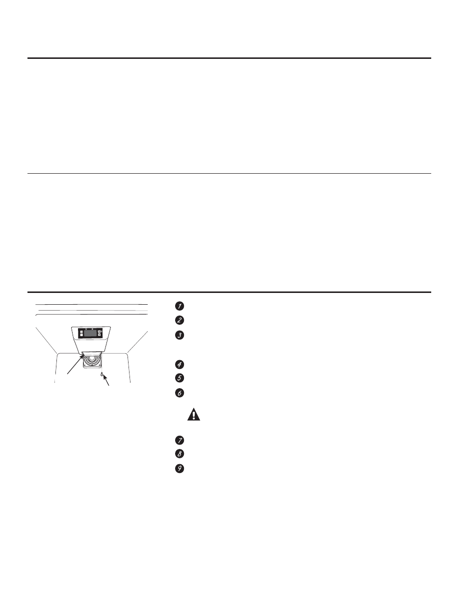 Care and cleaning, Replacing the light bulb, Warning | GE GVS04BDWSS User Manual | Page 8 / 28