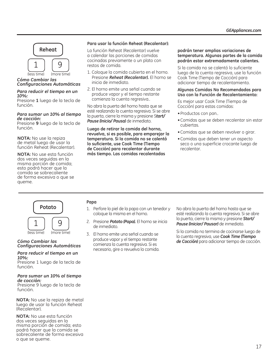 GE JVM6175RFSS User Manual | Page 49 / 60