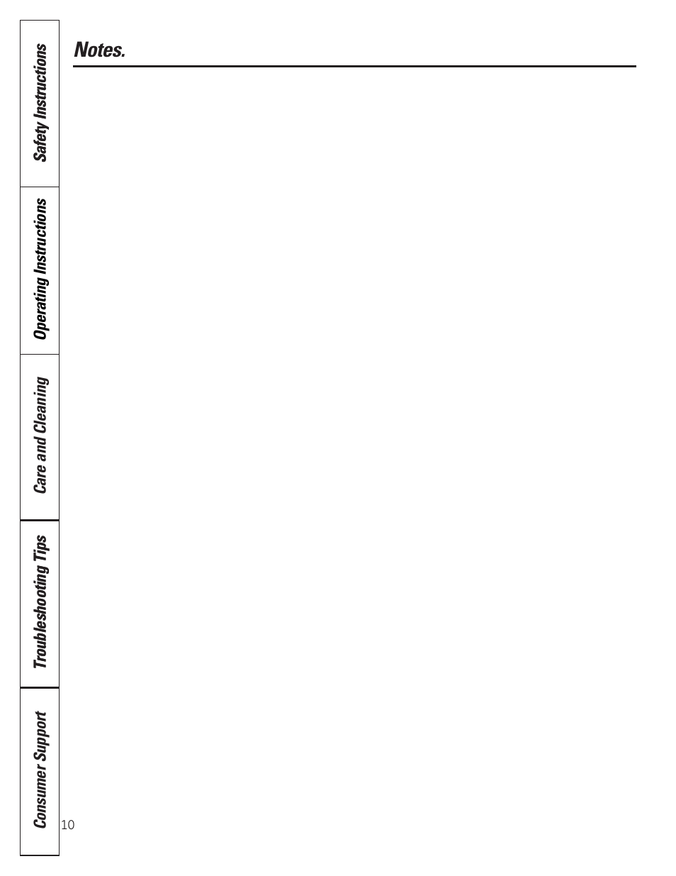 GE ADER50LQ User Manual | Page 10 / 36