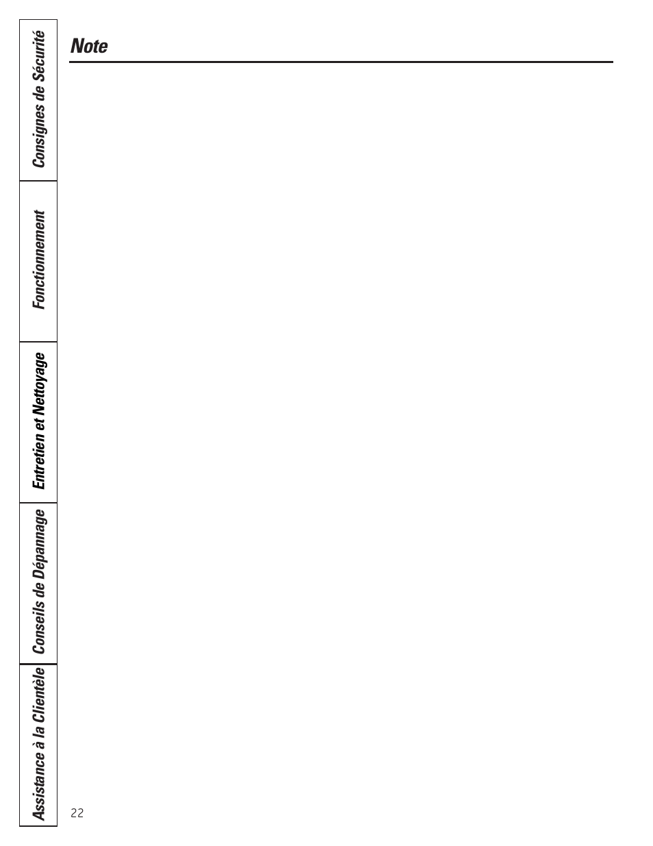 GE ADER50LQ User Manual | Page 22 / 36