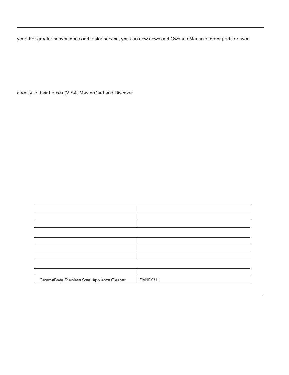 Assist ance / a c cessories | GE JGBS14PCFWW User Manual | Page 9 / 48