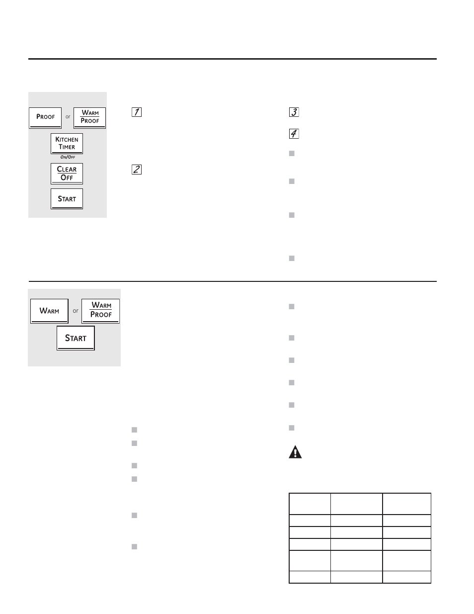 Caution | GE CT918STSS User Manual | Page 12 / 68