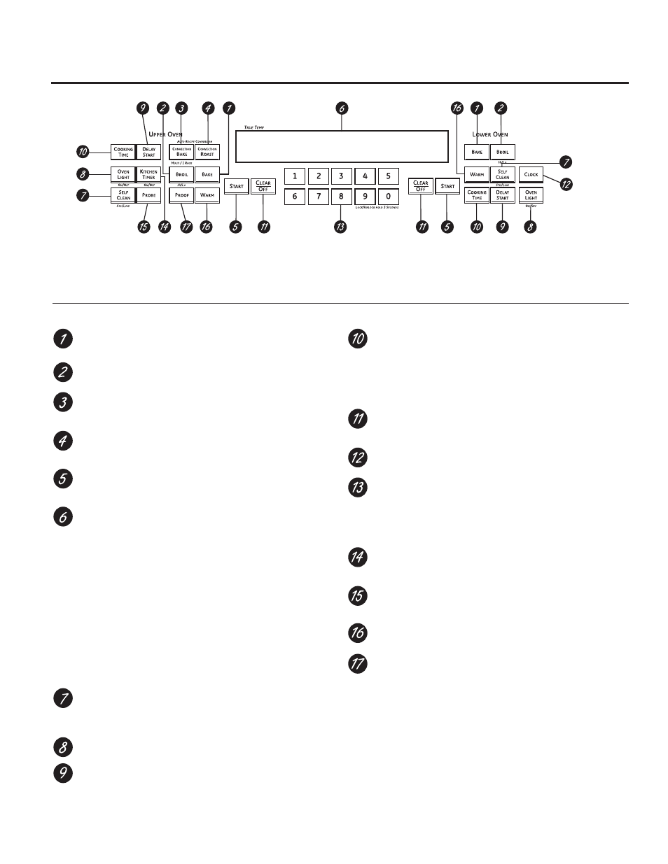 Uso de los controles del horno inferior | GE CT918STSS User Manual | Page 39 / 68