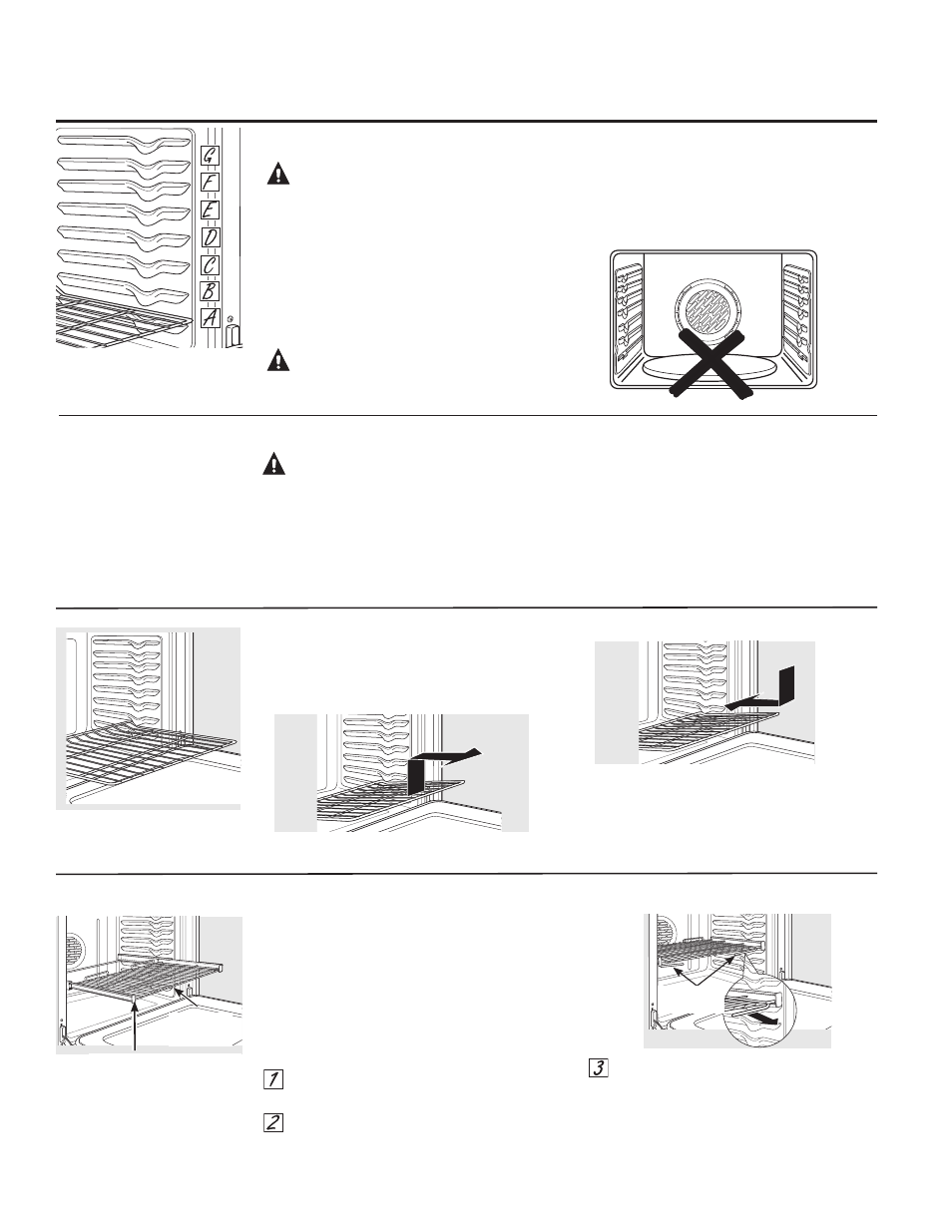 Uso del horno, Precaución | GE CT918STSS User Manual | Page 40 / 68