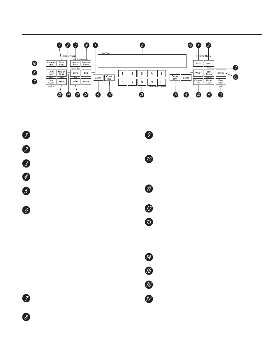 Using the oven controls | GE CT918STSS User Manual | Page 5 / 68