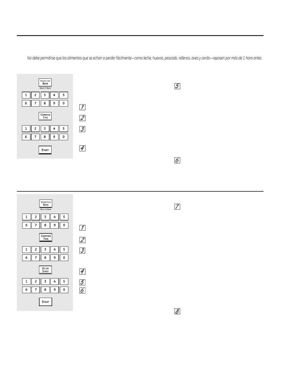 En algunos modelos) | GE CT918STSS User Manual | Page 50 / 68