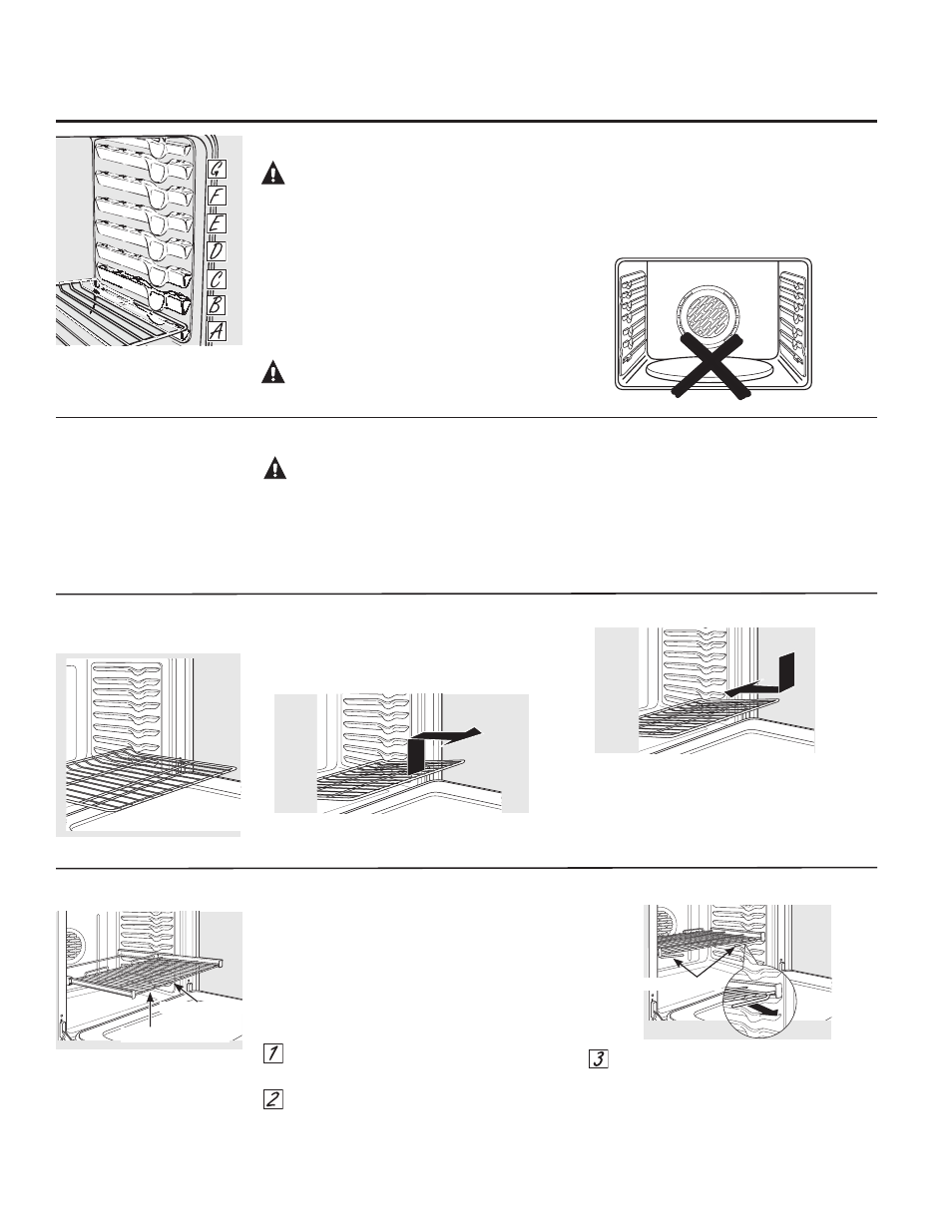 Using the oven, Caution | GE CT918STSS User Manual | Page 6 / 68