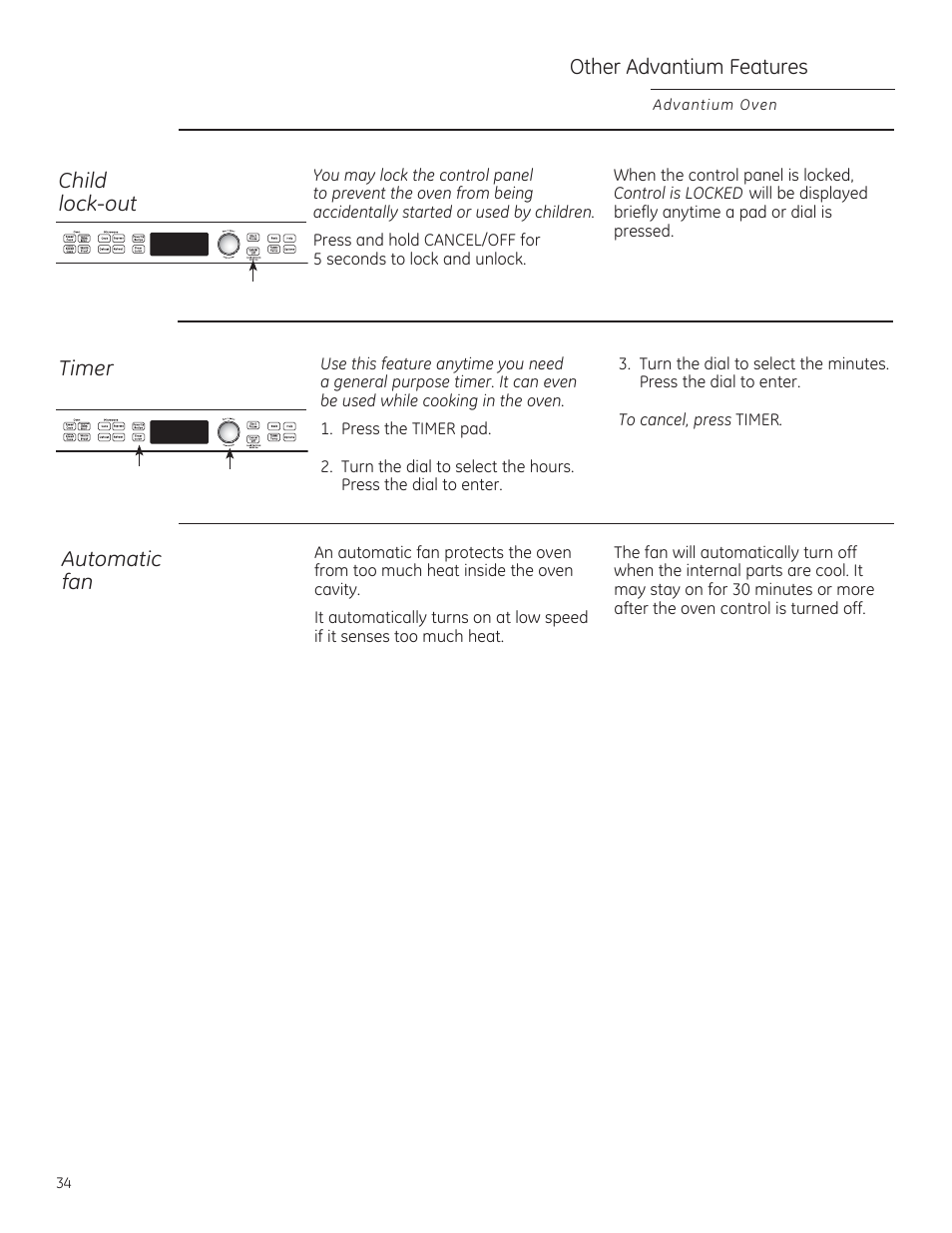 GE PSB9100DFBB User Manual | Page 34 / 76