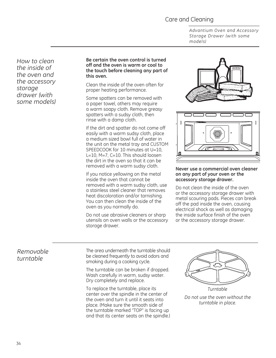 GE PSB9240DFBB User Manual | Page 34 / 76