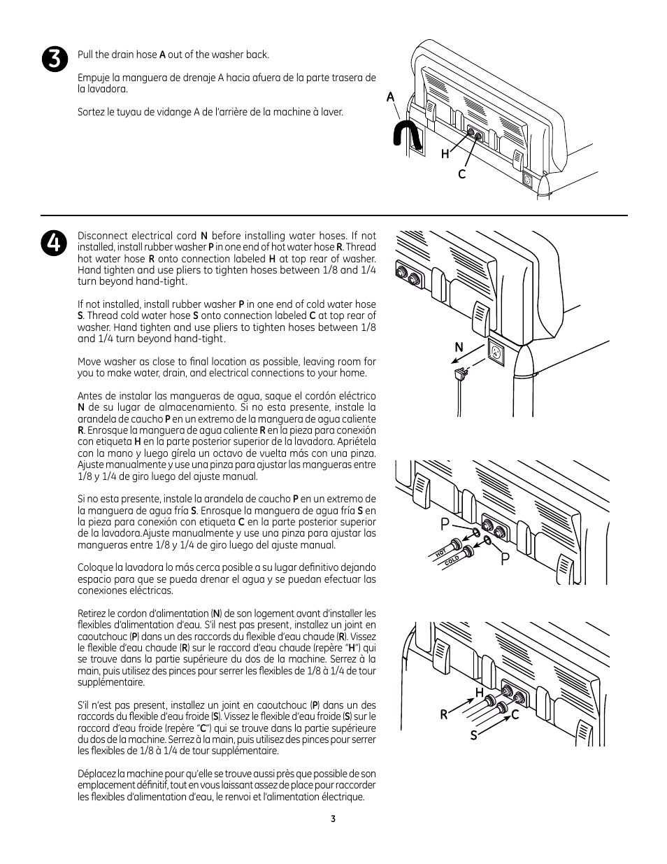 GE GTWS8655DMC User Manual | Page 3 / 8