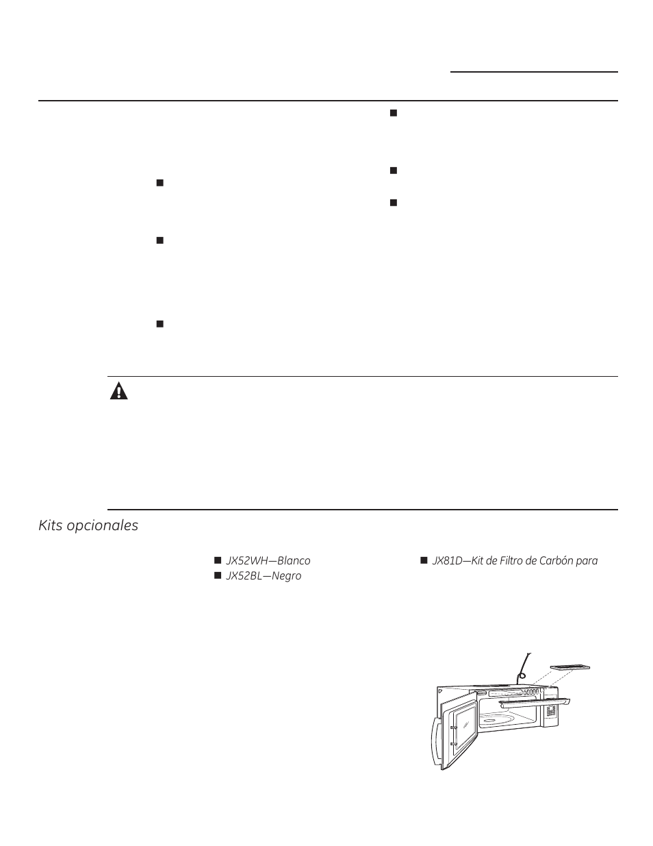 Guarde estas instrucciones advertencia, Marca pasos, El ventilador | GE PSA9240DFBB User Manual | Page 49 / 80
