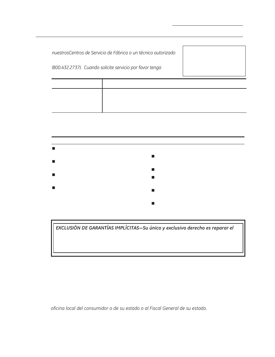 Garantía del horno advantium | GE PSA9240DFBB User Manual | Page 79 / 80