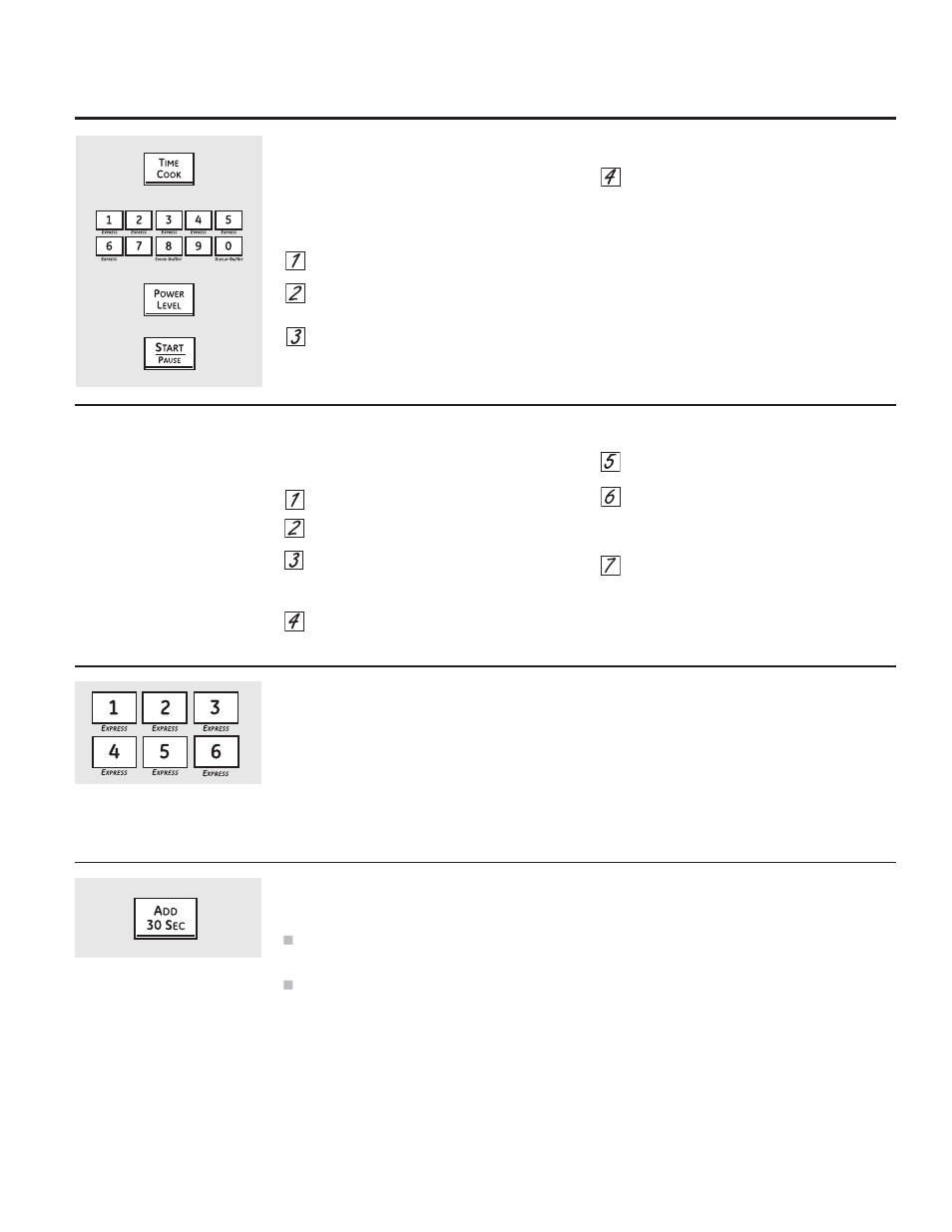 Using the timed microwave features | GE PT970DRWW User Manual | Page 11 / 100