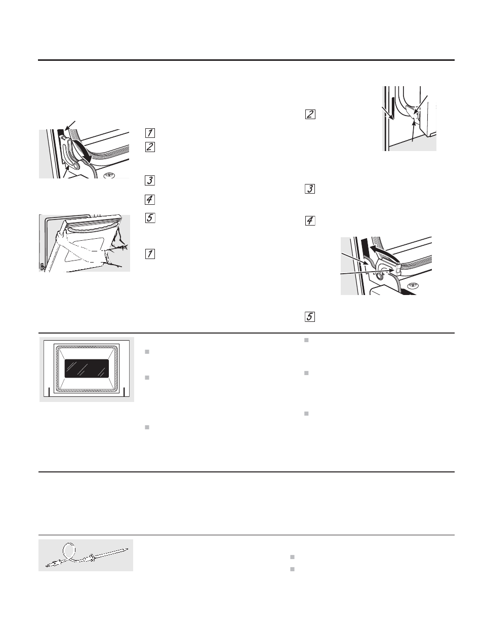 Despegue de la puerta del horno, Sonda, Panel de control | GE PT970DRWW User Manual | Page 92 / 100