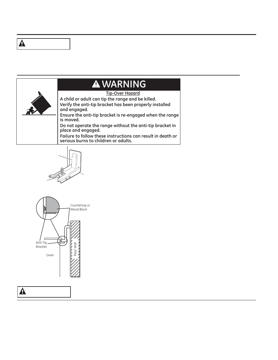 Important safety notice, Warning | GE JB850EFES User Manual | Page 2 / 88