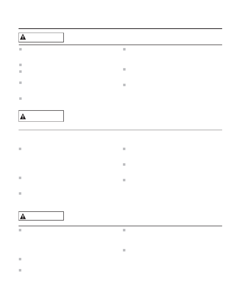 Warning warming drawer safety instructions, Warning | GE JB850EFES User Manual | Page 5 / 88