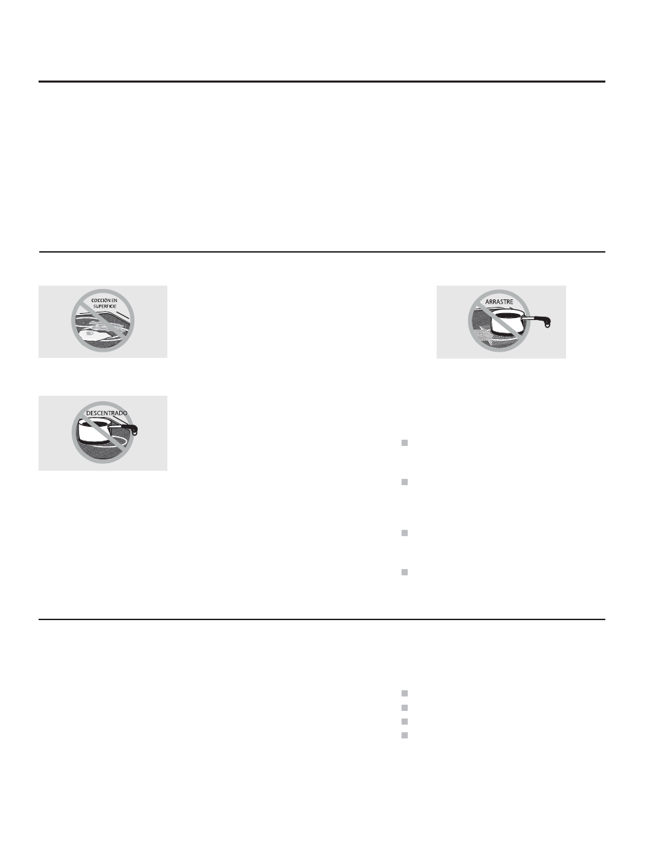 Uso de unidades de la superficie | GE JB850EFES User Manual | Page 52 / 88