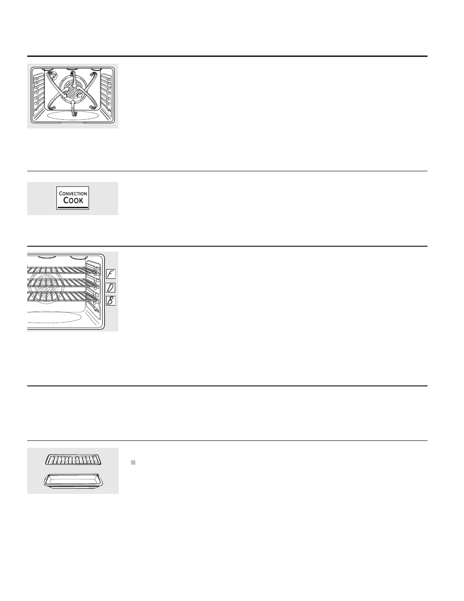 Cómo usar el horno de convección | GE JB850EFES User Manual | Page 60 / 88