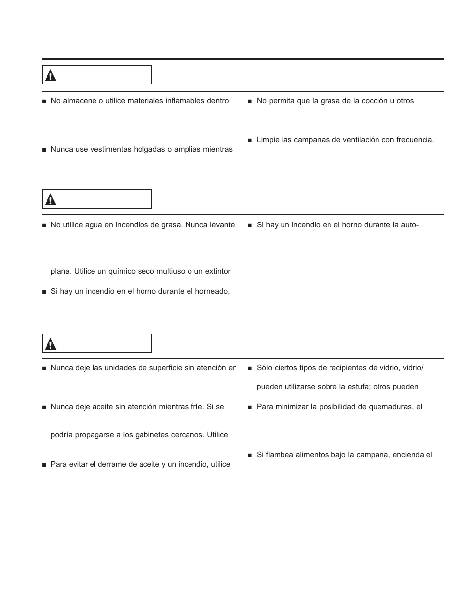 Informa ción de segurid ad, Guarde estas instrucciones, Instrucciones de seguridad de la estufa | Advertencia | GE PHS920SFSS User Manual | Page 32 / 56