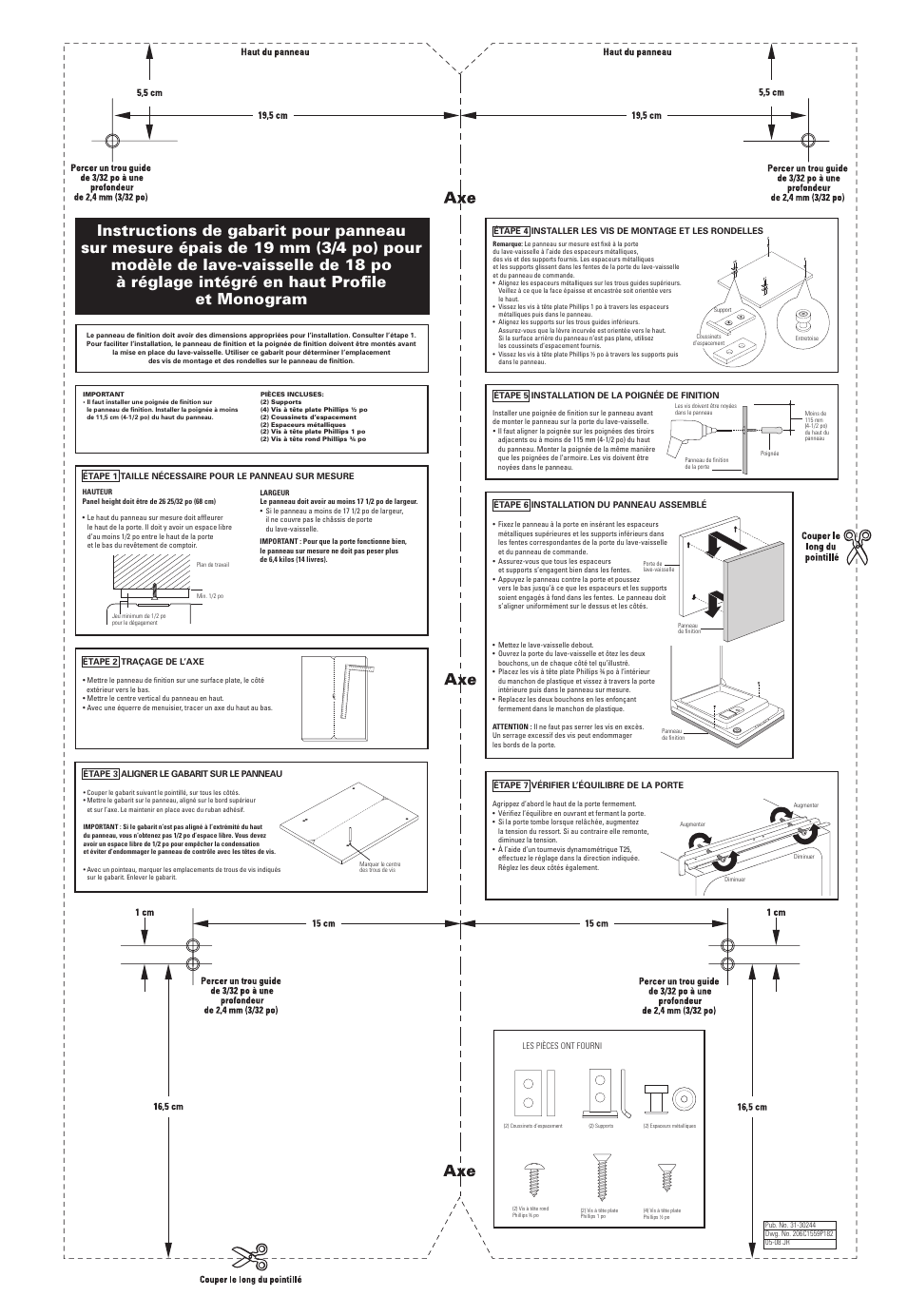 GE PDW1860NSS User Manual | Page 3 / 14