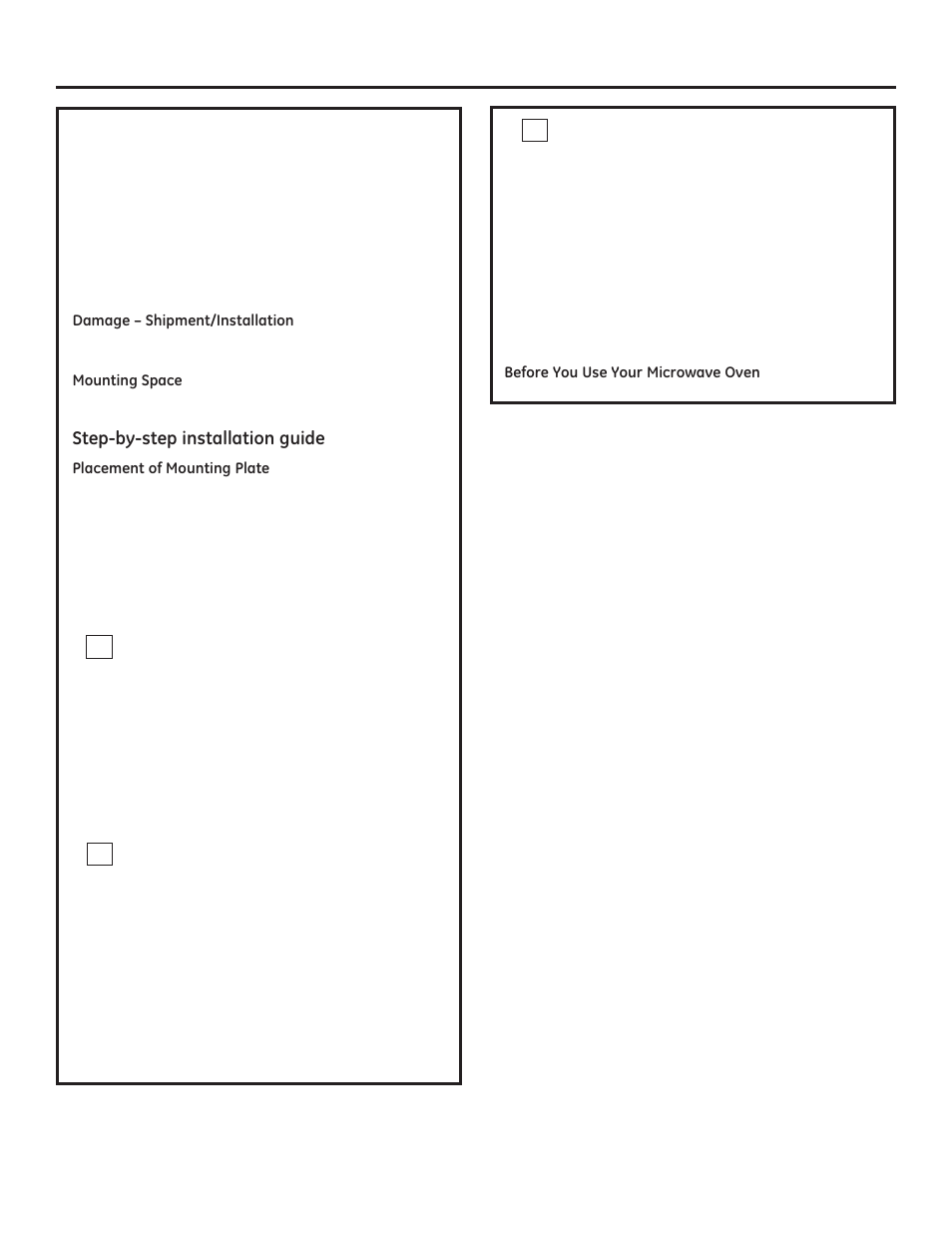 GE JNM3161DFBB User Manual | Page 2 / 48