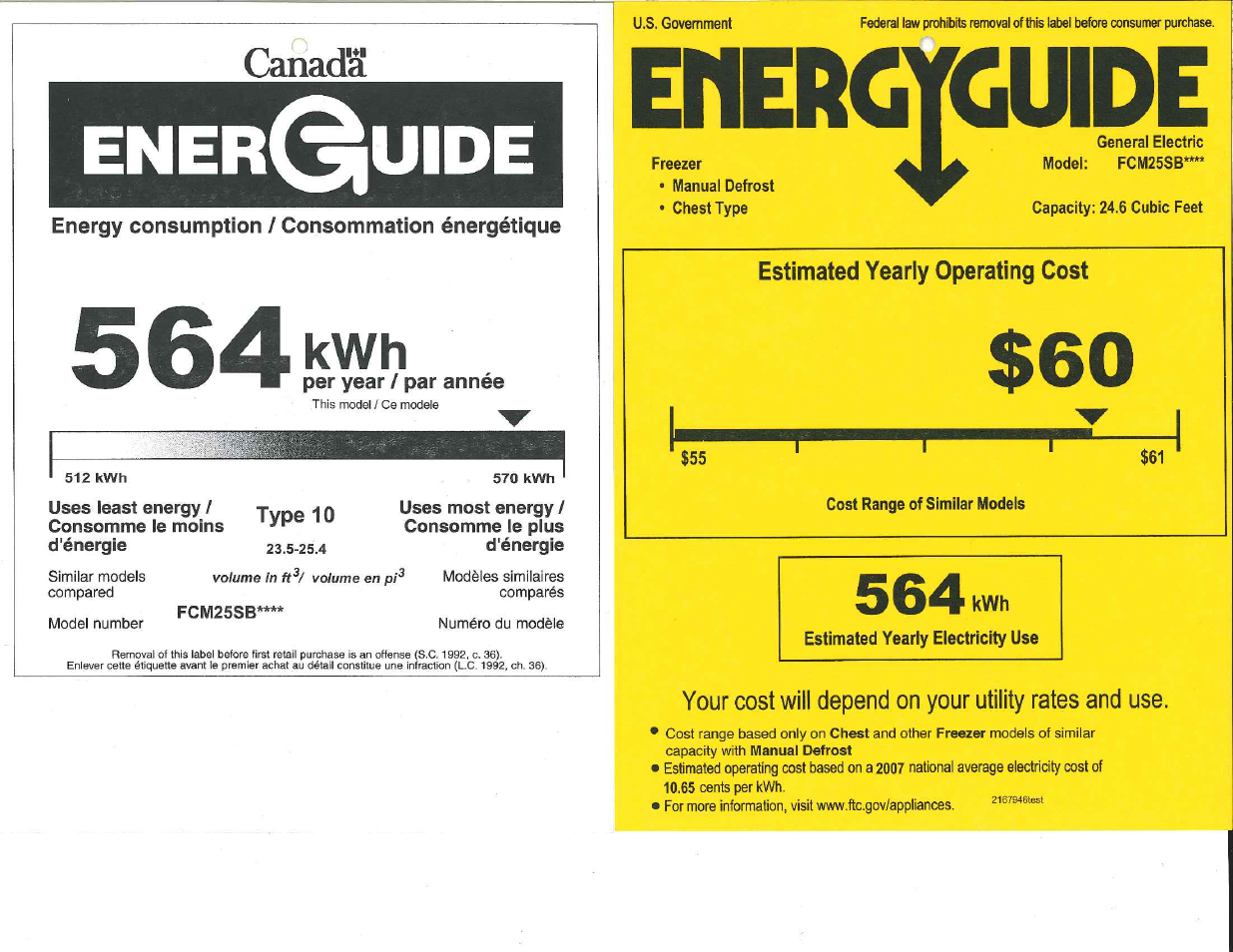 GE FCM25SBWW User Manual | 1 page