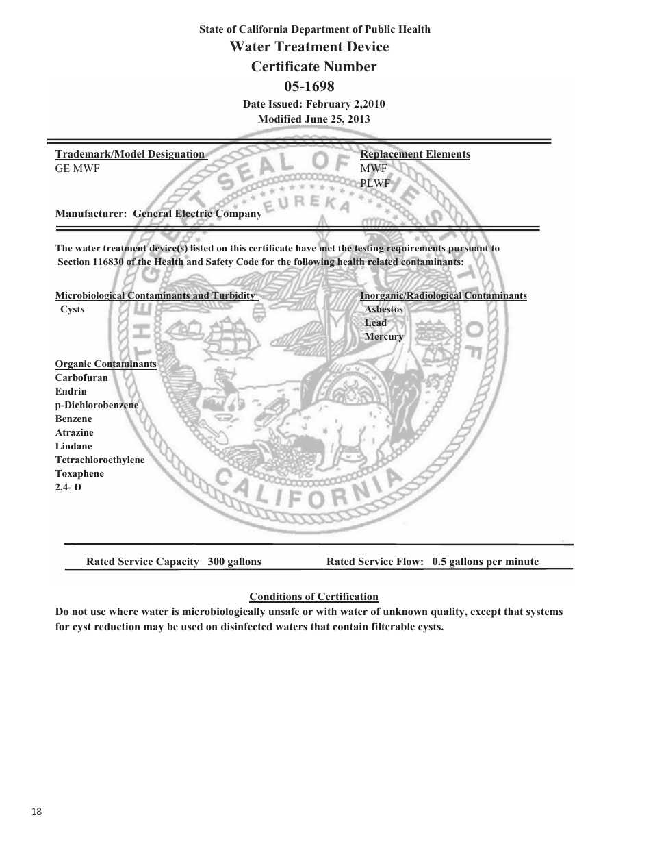 GE ZICP360NXLH User Manual | Page 18 / 20